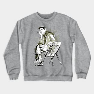 Satyajit Ray Portrait Crewneck Sweatshirt